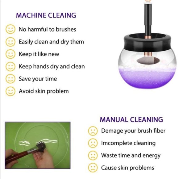 Makeup Brush Cleaner Dryer Salon Brand New - Picture 3 of 6